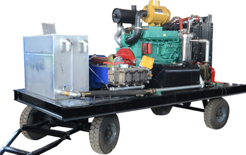 ultra high pressure water jet industrial pipe cleaning pump