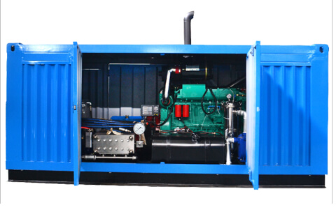 chemical plant industrial jet cleaner high pressure water pipe cleaning machine