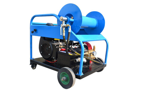 high pressure water blasting machine sewer jetter for sale