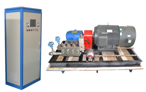 high pressure industrial water jet reactor cleaning system