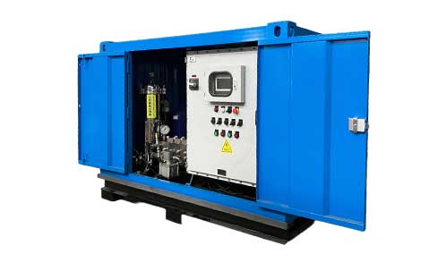 Automated Reactor Cleaning System: 360° High-Pressure Water Washing Technology