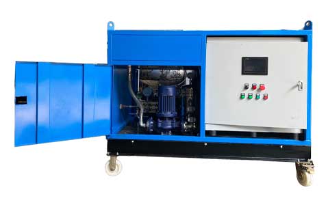 2000bar high pressure water jet concrete roughing water jet cleaner hydro blaster