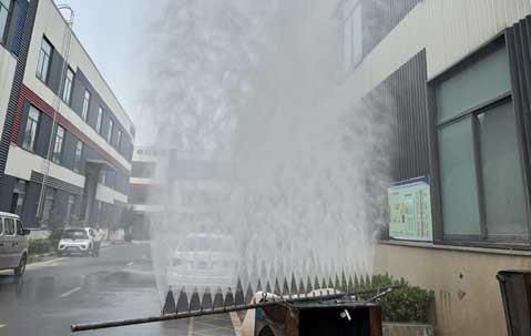 high pressure heat exchanger cleaner machine water jet blaster