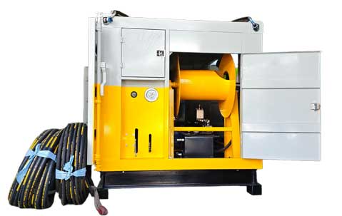 Efficient High-Pressure Water Jetting for Municipal Pipe Maintenance