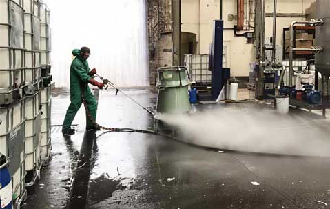 high pressure heat exchanger cleaner machine water jet blaster